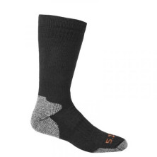 Шкарпетки тактичні 5.11 тактичний безрецептурний носок з вовни мериноса для холодної погоди, чорні, S/M (10011)