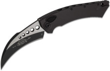Micro Microtech Hawk Auto Black Blade 166-1T