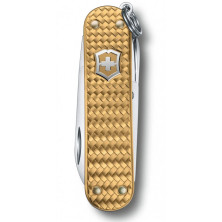 Ніж Victorinox Classic SD дорогоцінний Alox Латунь Золото 06221.408 Г