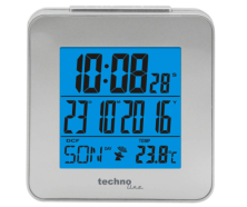 Годинники настільні Technoline WT268, сріблясті, (WT268)