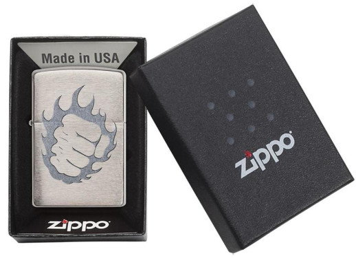 Запальничка Zippo 200 Tattoo Fire And Fist 29428