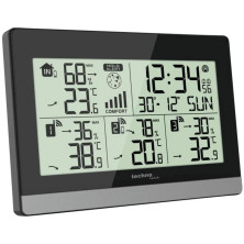 Термогігрометр Technoline WS7065 Black/Silver (WS7065)