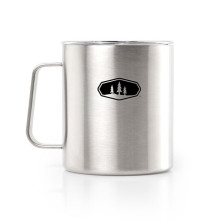 Термогорнятко GSI Outdoors Glacier Stainless 15Fl.Oz. Camp Cup (металік)