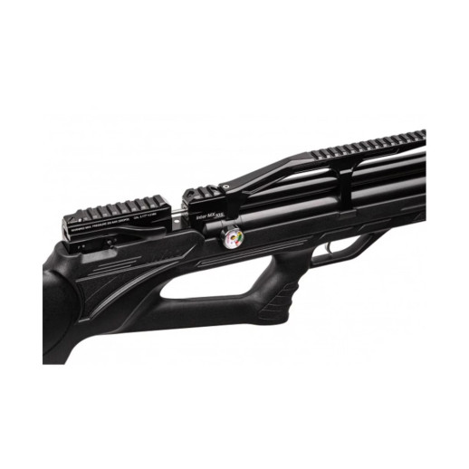 Пневматична Редукторна PCP гвинтівка Aselkon MX10-S Black кал. 4.5