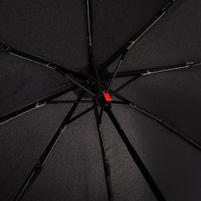 Парасоля Knirps A.050 Black  Мех/Складана/8спиць /D98x24см