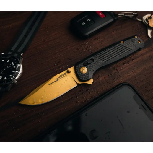 Ніж Terminus XR LTE Carbon/Gold (SOG TM1033-BX)
