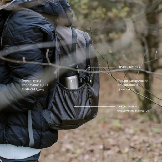 Рюкзак Tribe Daily 22 л T-IC-0021-grey