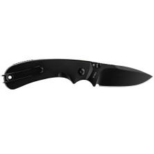 Ніж складаний кишеньковий Ruike P736-AB, (7.5 см) 14C28N / алюміній, чорний