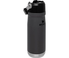 Термобутилка Stanley Go flip straw Charcoal 0.65 л