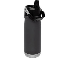 Термобутилка Stanley Go flip straw Charcoal 0.65 л