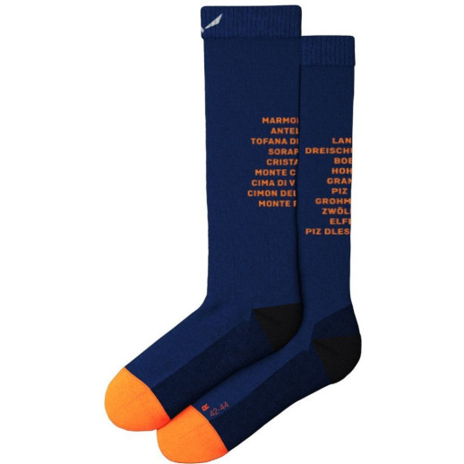 Шкарпетки Salewa ORTLES DOLOMITES AM M SOCK 69043 8621 - 39-41 - синій