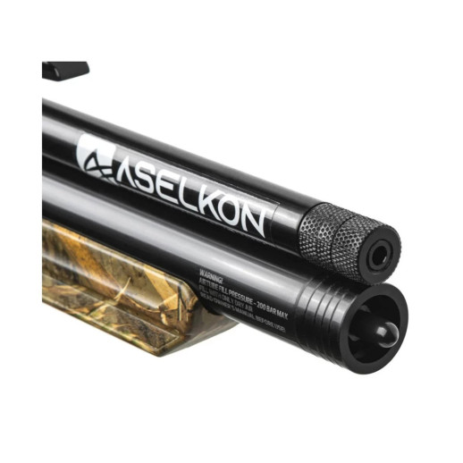 Пневматична Редукторна PCP гвинтівка Aselkon MX10-S Camo Max 5 кал. 4.5