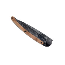 Ніж deejo Tattoo Wood Black 37 г, ялівець, 