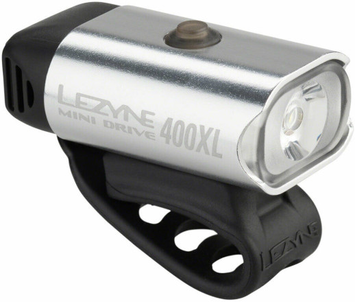 Фара передня Lezyne MINI DRIVE 400 срібляста 400 люменів Y13