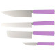 Набір кухонних ножів Butterfork Purest Set Mist Violet