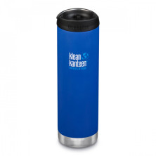 Термочашка Klean Kanteen tkwide Cafe Cap Deep Surf Matt 592 мл