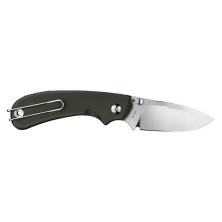 Ніж складаний кишеньковий Ruike P736-AK, (7.5 см) 14C28N / алюміній, сірий