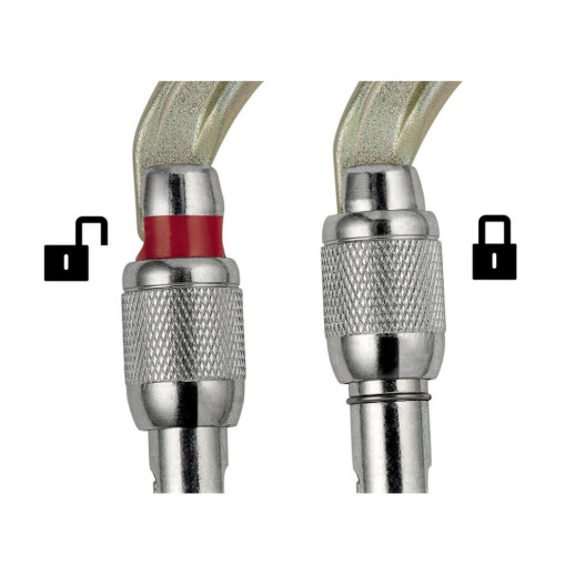 Карабін сталевий Petzl OXAN triact-lock steel