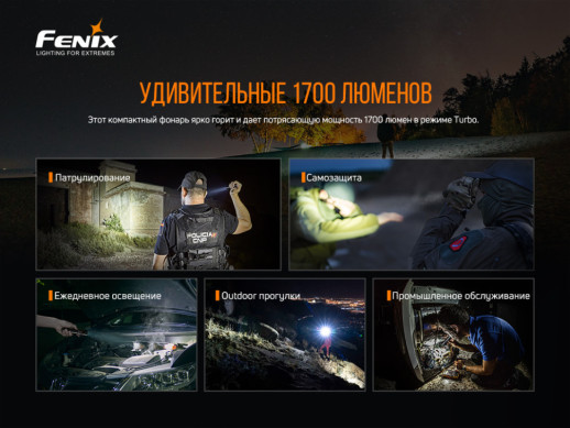 Ліхтар ручний Fenix PD35 V3 .0 (пошкоджена упаковка)