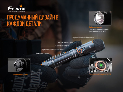 Ліхтар ручний Fenix PD35 V3 .0 (пошкоджена упаковка)