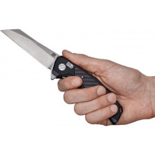 Ніж Artisan Falcon SW, D2, алюміній /CF