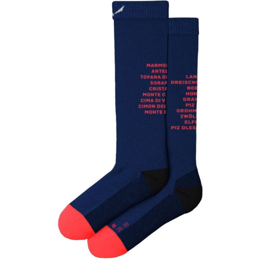 Шкарпетки Salewa ORTLES DOLOMITES AM W CR SOCK 69044 8621 - 36-38 - синій