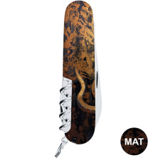 Складаний ніж Victorinox CLIMBER ZODIAC Золота дерев'яна змія 1.3703.3.Z4240pk