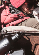 Термофляга Klean Kanteen Classic Vacuum Shale Black Matt 946 мл