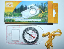 Компас планшетний Sol зі збільшувальним склом