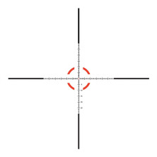 Приціл оптичний Trijicon Credo 1-8x28  Red/Green MRAD Segmented Circle