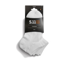 Шкарпетки тренувальні 5.11 Tactical PT Ankle Sock-3 Pack (3 шт. в упаковці), білі, M (10035)