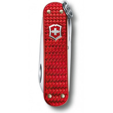 Ніж Victorinox Classic SD дорогоцінний Алокс культовий Червоний 06221.401 Г