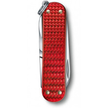 Ніж Victorinox Classic SD дорогоцінний Алокс культовий Червоний 06221.401 Г