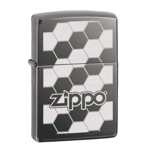 Запальничка Zippo Honeycomb Black Ice 324680