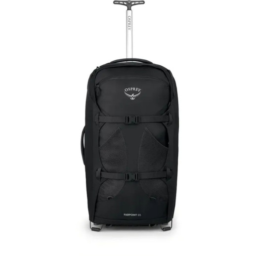 Сумка на колесах Osprey Farpoint Wheeled Travel Pack 65 black - O/S - чорний