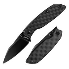 Ніж складаний туристичний Ruike P746-CB2, (8 см) 14C28N / G10 чорний