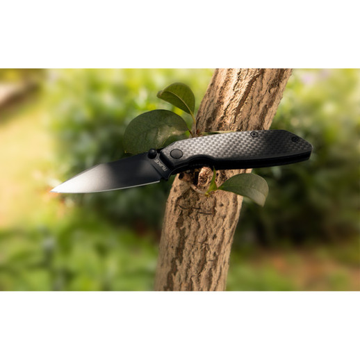 Ніж складаний туристичний Ruike P746-CB2, (8 см) 14C28N / G10 чорний