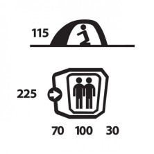 Намет Husky Brunel 2 (Зелений)
