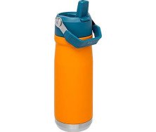 Термобутилка Stanley Go flip straw Saffron 0.65 л