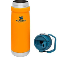 Термобутилка Stanley Go flip straw Saffron 0.65 л