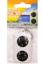 Компас з градусником Solar