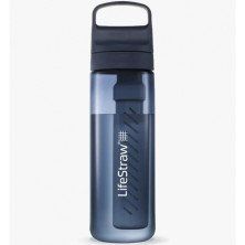 Пляшка-фільтр для води LifeStraw Go Filter Bottle, 650 мл, Aegean Sea (LSW LGV422ASWW)