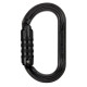 Карабін сталевий Petzl OXAN triact-lock steel black