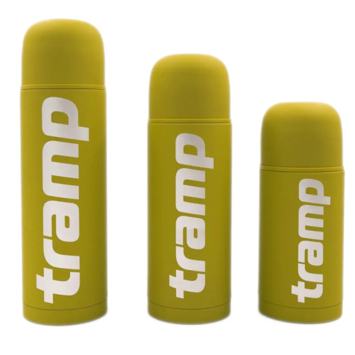 Термос Tramp Soft Touch TRC-110, 1,2 л, Жовтий