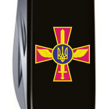 Складаний ніж Victorinox CLIMBER ARMY Емблема ПС ЗСУ 1.3703.3_W0040u