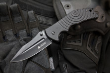 Ніж Kizlyar Supreme Bloke - z чорний, сталь D2