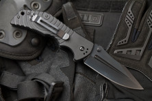 Ніж Kizlyar Supreme Bloke - z чорний, сталь D2