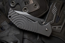 Ніж Kizlyar Supreme Bloke - z чорний, сталь D2