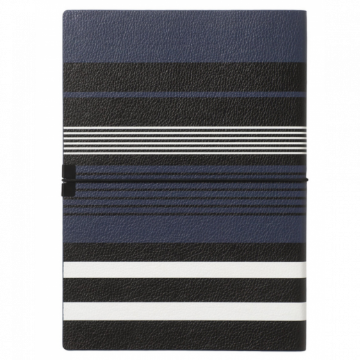 Блокнот для нотаток A6 Hugo Boss Storyline Stripes-синій