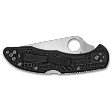 Ніж Spyderco Delica 4, полусеррейтор C11PSBK